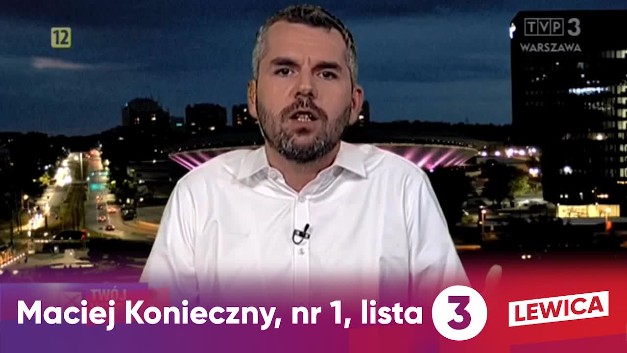 Obejrzyj Maciej Konieczny w TVP3