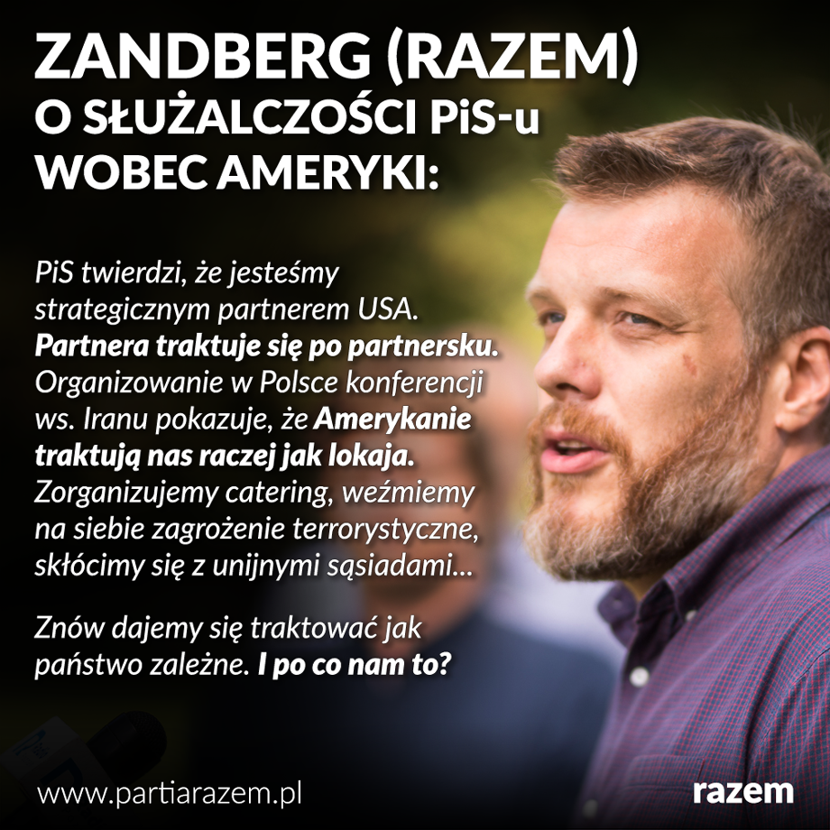 Jutro w Warszawie rozpocznie się międzynarodowa konferencja skierowana przeciwko