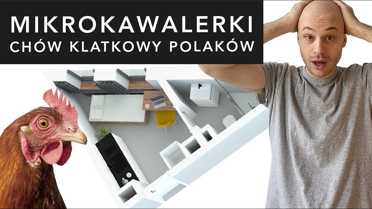 Mikrokawalerki - chów klatkowy Polaków. Patodeweloperka #1