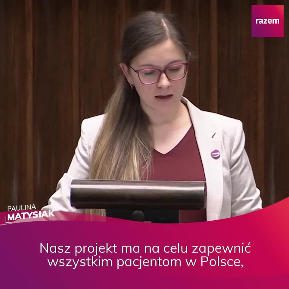 Posłanka Razem Paulina Matysiak walczyła wczoraj w Sejmie o racjonalną politykę
