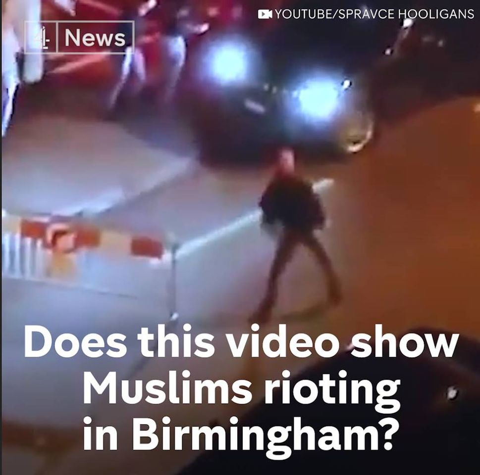 Widzieliście, widziałyście ten filmik z zamieszek wywołanych przez muzułmanów w